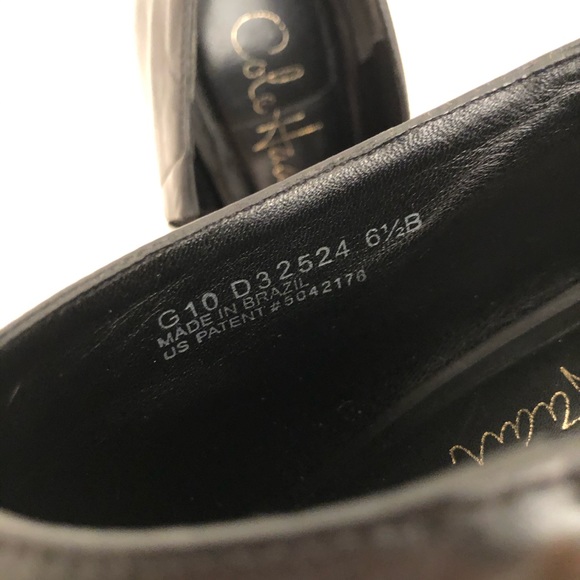 SOLD Cole Haan Leather Stilettos in Black EUC 6.5 - Picture 2 of 7